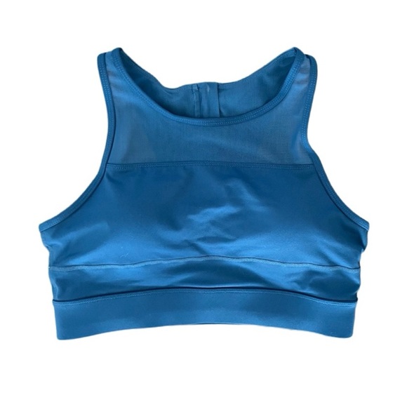 ZYIA Sports Bra Women's XL One More Rep Zip Back Racerback - Picture 1 of 6